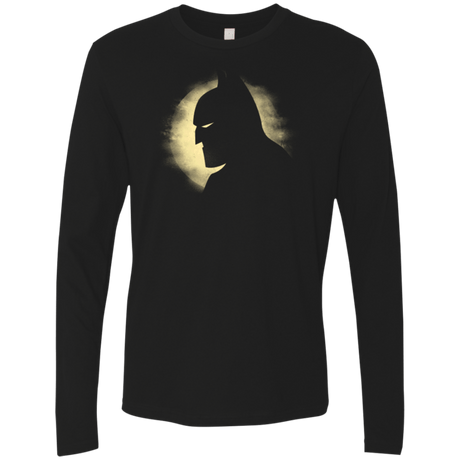 T-Shirts Black / Small Moonlit Knight Men's Premium Long Sleeve