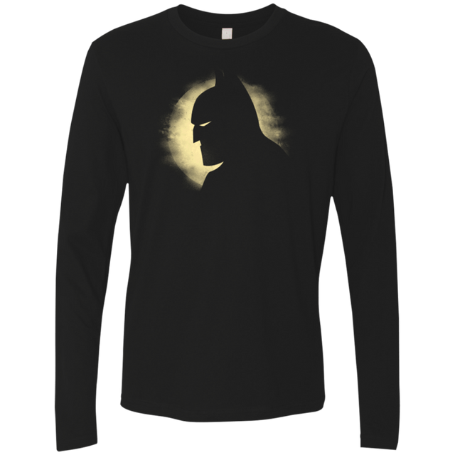 T-Shirts Black / Small Moonlit Knight Men's Premium Long Sleeve