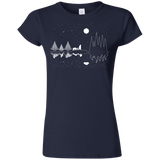 T-Shirts Navy / S Moonlit Travels Junior Slimmer-Fit T-Shirt