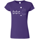 T-Shirts Purple / S Moonlit Travels Junior Slimmer-Fit T-Shirt