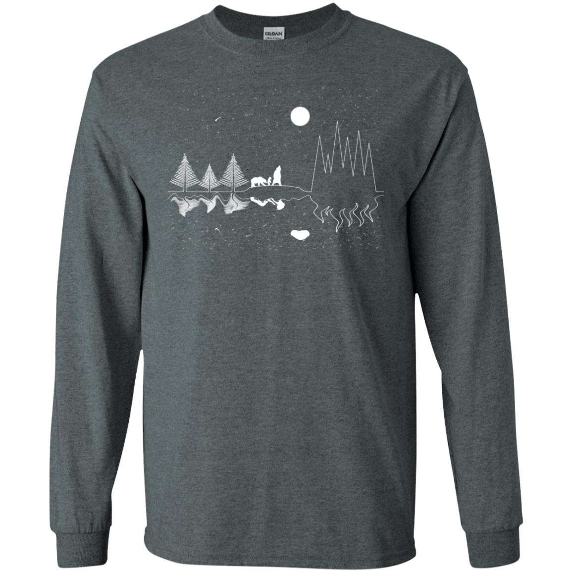 Moonlit Travels Men's Long Sleeve T-Shirt