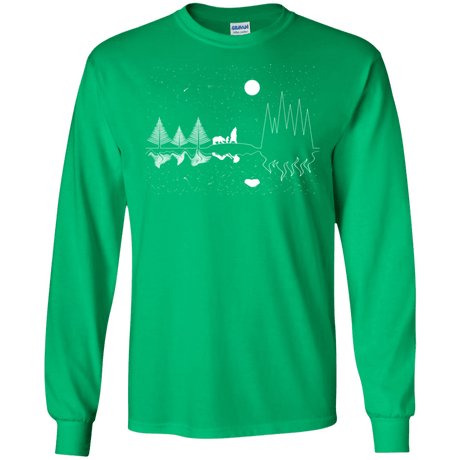 Moonlit Travels Men's Long Sleeve T-Shirt