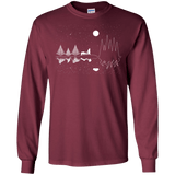 Moonlit Travels Men's Long Sleeve T-Shirt