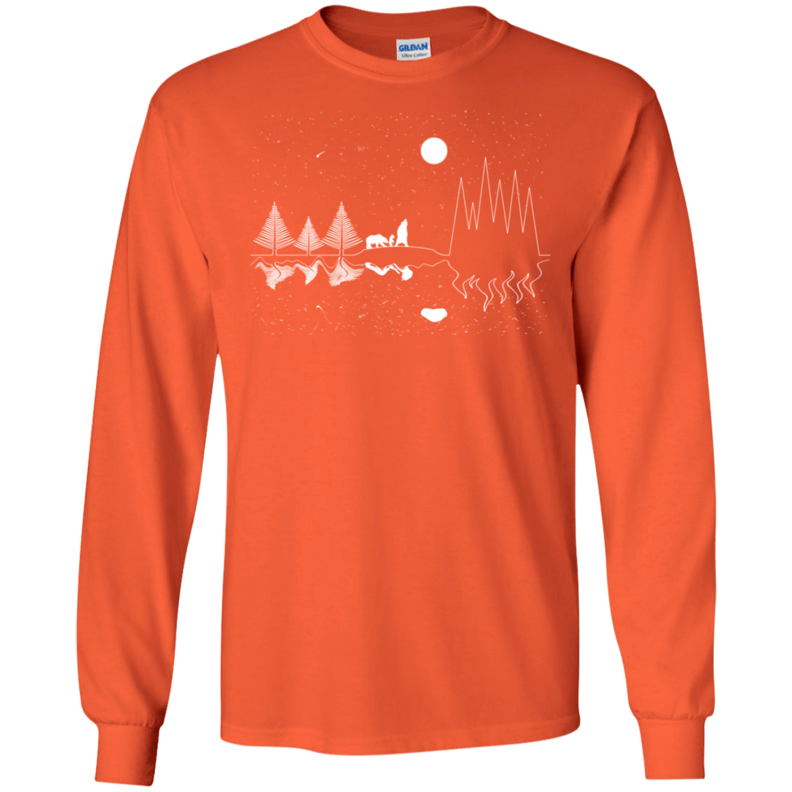 Moonlit Travels Men's Long Sleeve T-Shirt