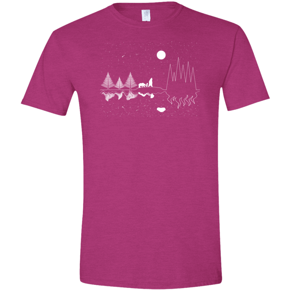 Moonlit Travels Men's Semi-Fitted Softstyle