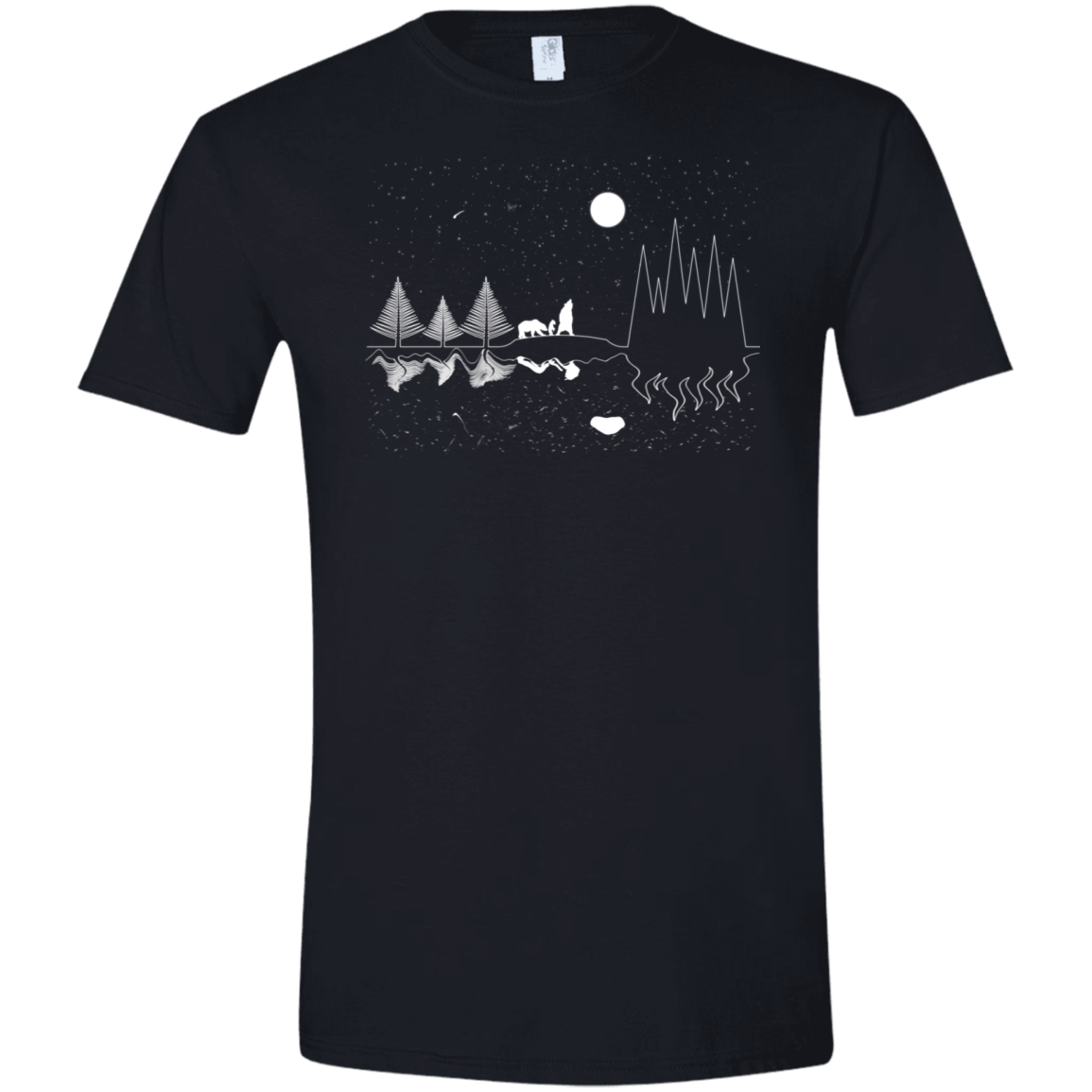 Moonlit Travels Men's Semi-Fitted Softstyle