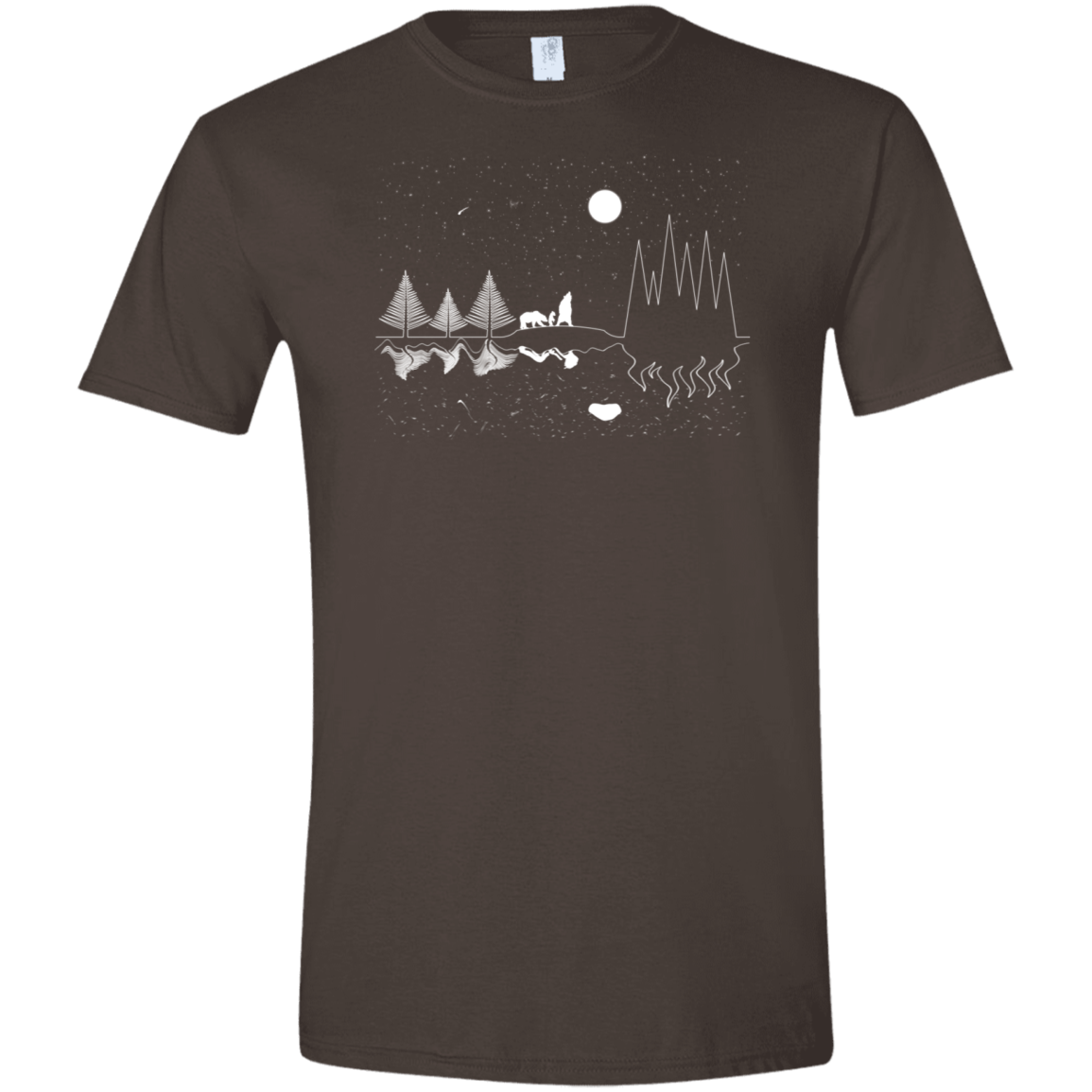 Moonlit Travels Men's Semi-Fitted Softstyle