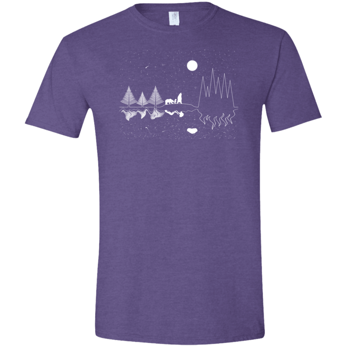 Moonlit Travels Men's Semi-Fitted Softstyle