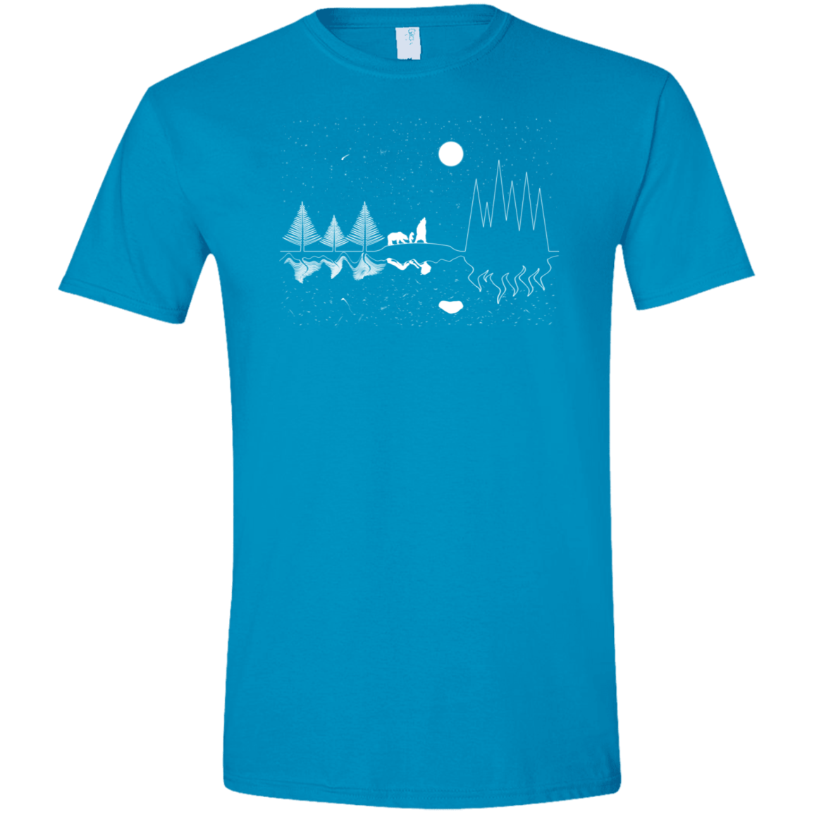 Moonlit Travels Men's Semi-Fitted Softstyle