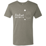 T-Shirts Venetian Grey / S Moonlit Travels Men's Triblend T-Shirt