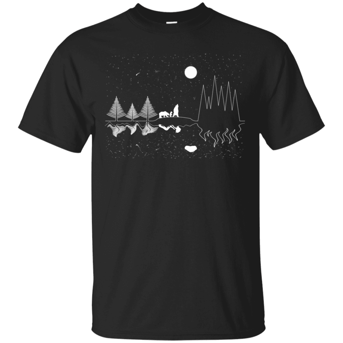 T-Shirts Black / S Moonlit Travels T-Shirt