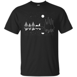 T-Shirts Black / S Moonlit Travels T-Shirt