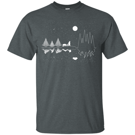 T-Shirts Dark Heather / S Moonlit Travels T-Shirt