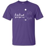 T-Shirts Purple / S Moonlit Travels T-Shirt