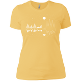 T-Shirts Banana Cream/ / X-Small Moonlit Travels Women's Premium T-Shirt