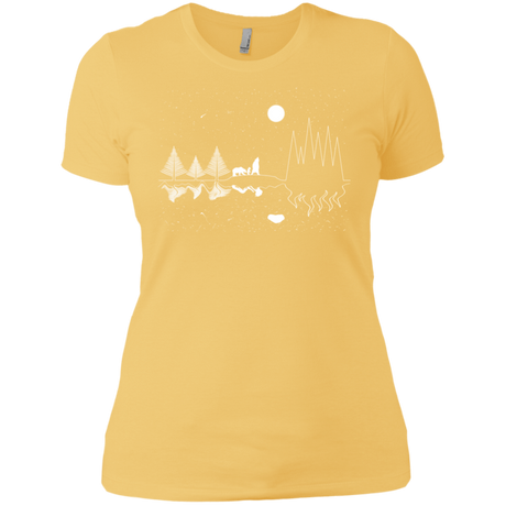 T-Shirts Banana Cream/ / X-Small Moonlit Travels Women's Premium T-Shirt