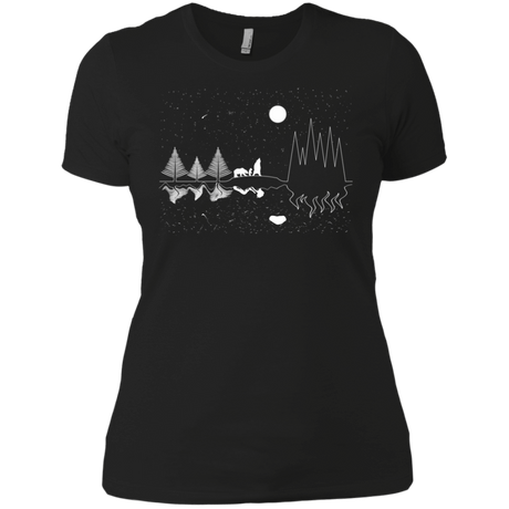 T-Shirts Black / X-Small Moonlit Travels Women's Premium T-Shirt