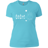 T-Shirts Cancun / X-Small Moonlit Travels Women's Premium T-Shirt
