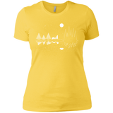 T-Shirts Vibrant Yellow / X-Small Moonlit Travels Women's Premium T-Shirt