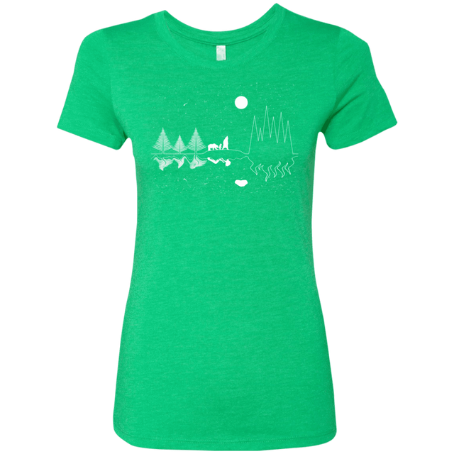 T-Shirts Envy / S Moonlit Travels Women's Triblend T-Shirt