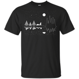 T-Shirts Black / YXS Moonlit Travels Youth T-Shirt