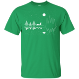 T-Shirts Irish Green / YXS Moonlit Travels Youth T-Shirt