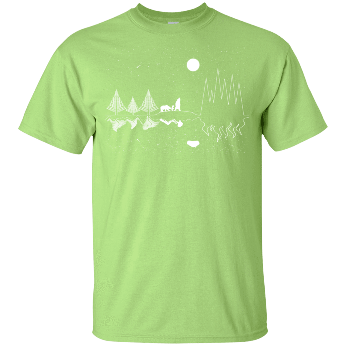 T-Shirts Mint Green / YXS Moonlit Travels Youth T-Shirt