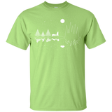T-Shirts Mint Green / YXS Moonlit Travels Youth T-Shirt