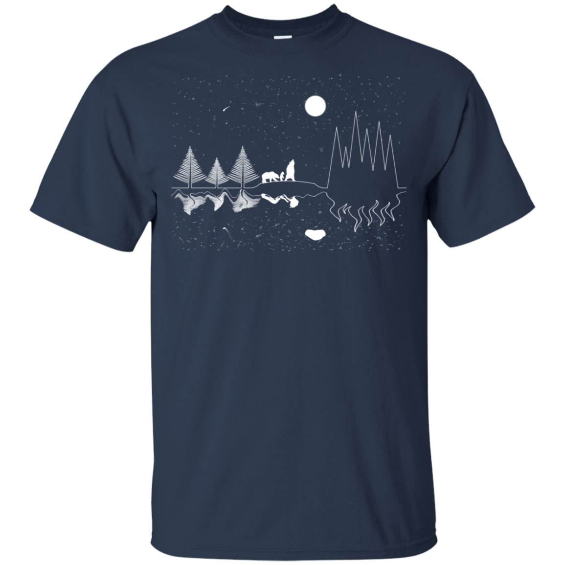 T-Shirts Navy / YXS Moonlit Travels Youth T-Shirt