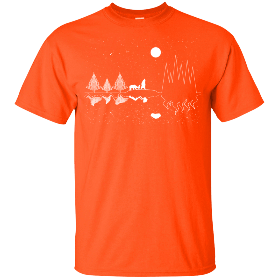 T-Shirts Orange / YXS Moonlit Travels Youth T-Shirt