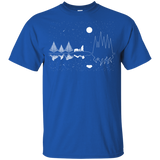 T-Shirts Royal / YXS Moonlit Travels Youth T-Shirt