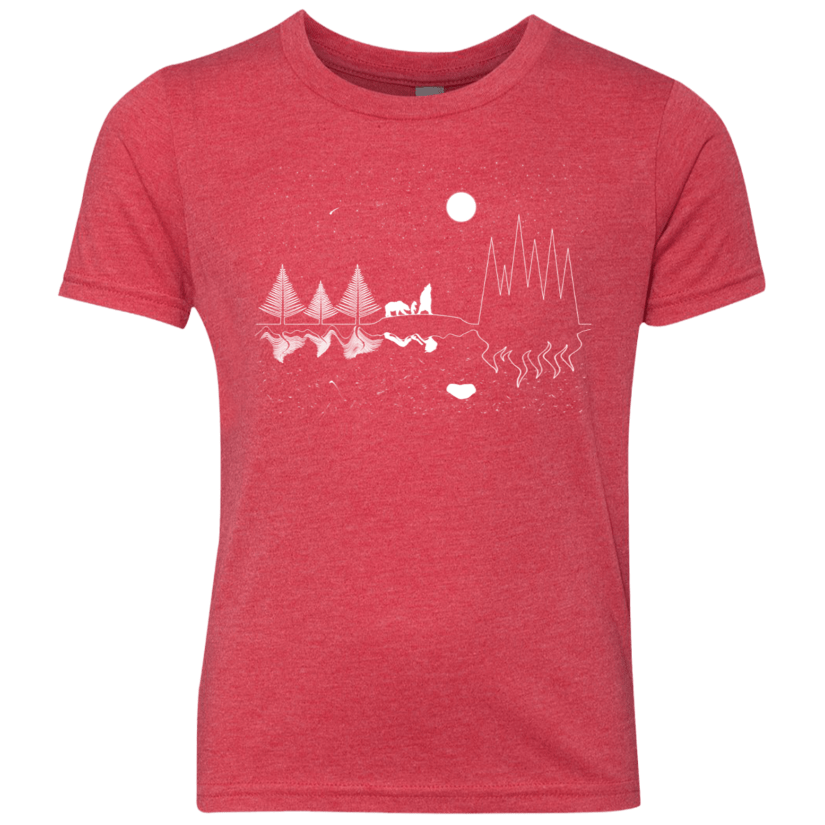 Moonlit Travels Youth Triblend T-Shirt