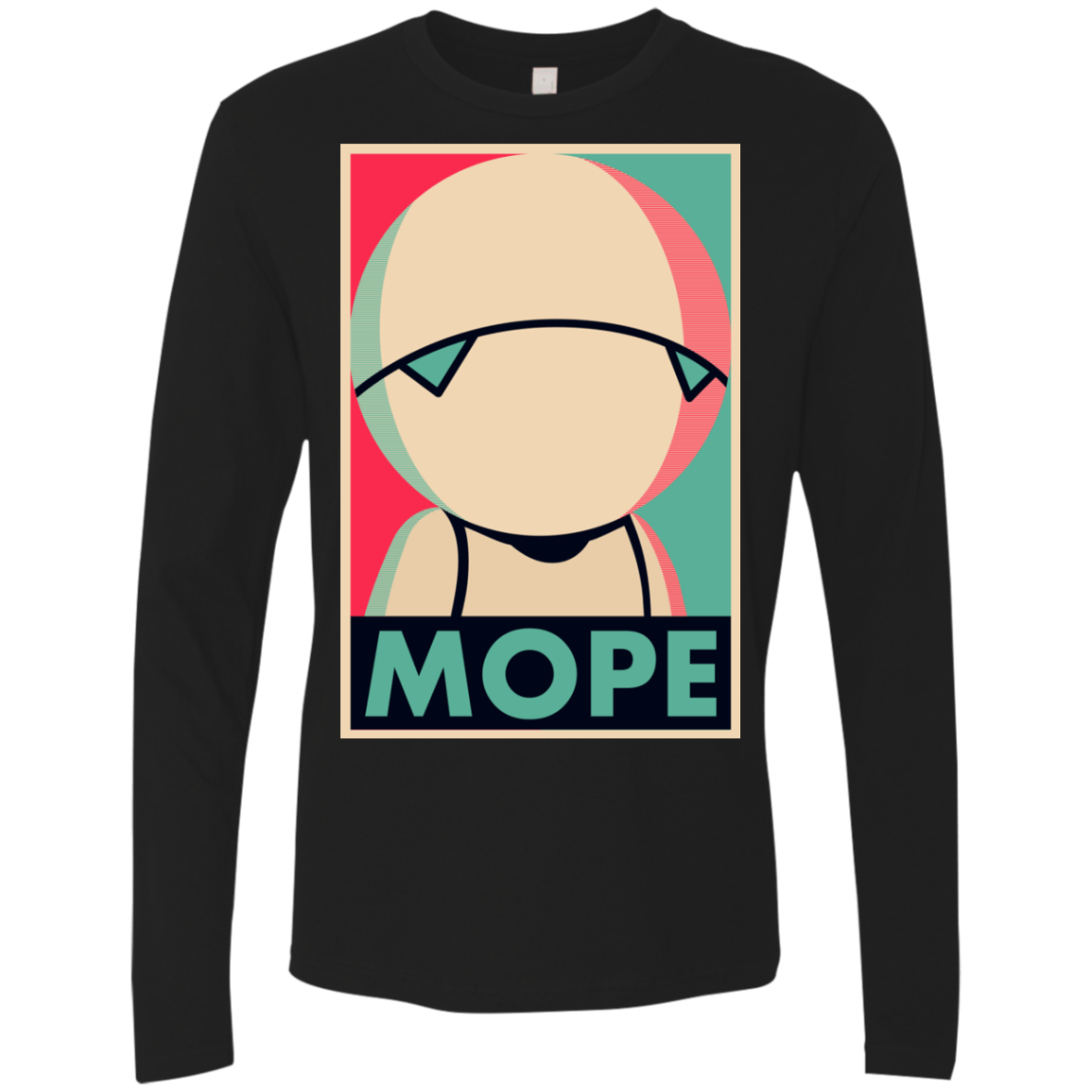 T-Shirts Black / Small Mope Around Men's Premium Long Sleeve
