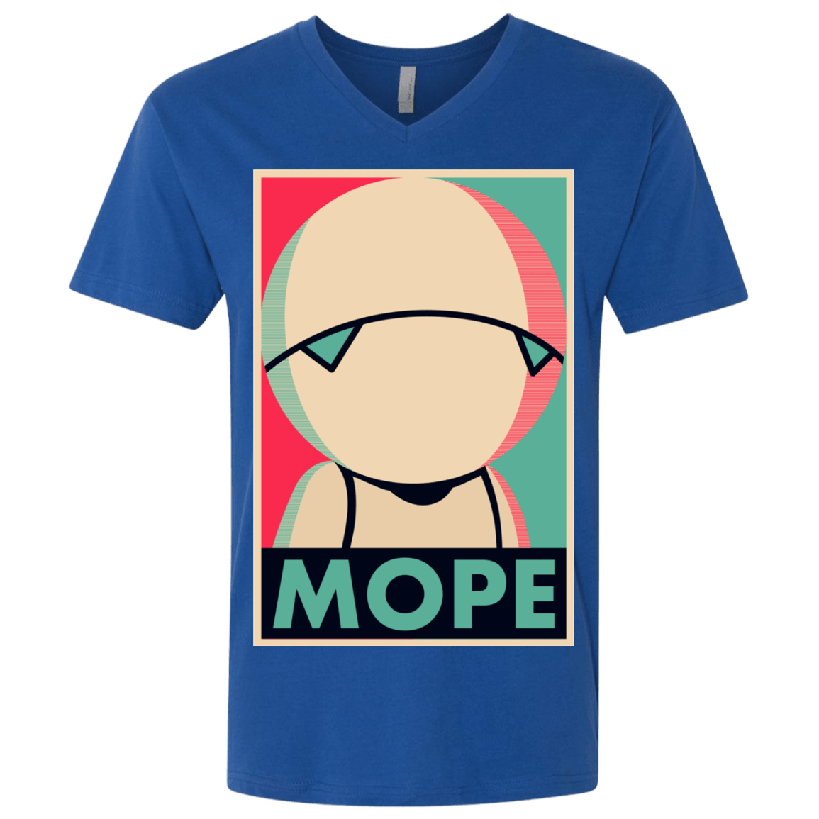 T-Shirts Royal / X-Small Mope Around Men's Premium V-Neck