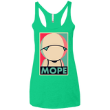 T-Shirts Envy / X-Small Mope Around Women's Triblend Racerback Tank