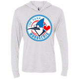 T-Shirts Heather White / X-Small Mordecais Triblend Long Sleeve Hoodie Tee