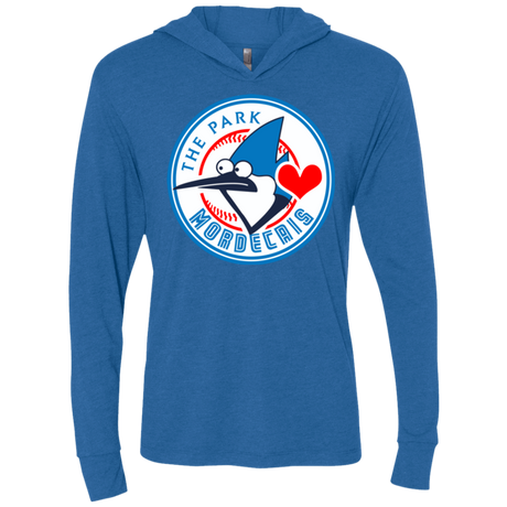 T-Shirts Vintage Royal / X-Small Mordecais Triblend Long Sleeve Hoodie Tee