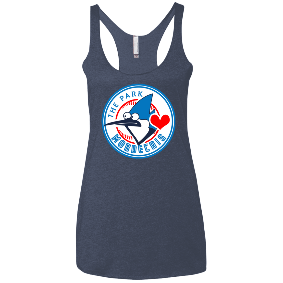 T-Shirts Vintage Navy / X-Small Mordecais Women's Triblend Racerback Tank