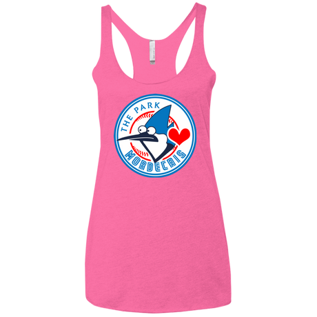 T-Shirts Vintage Pink / X-Small Mordecais Women's Triblend Racerback Tank