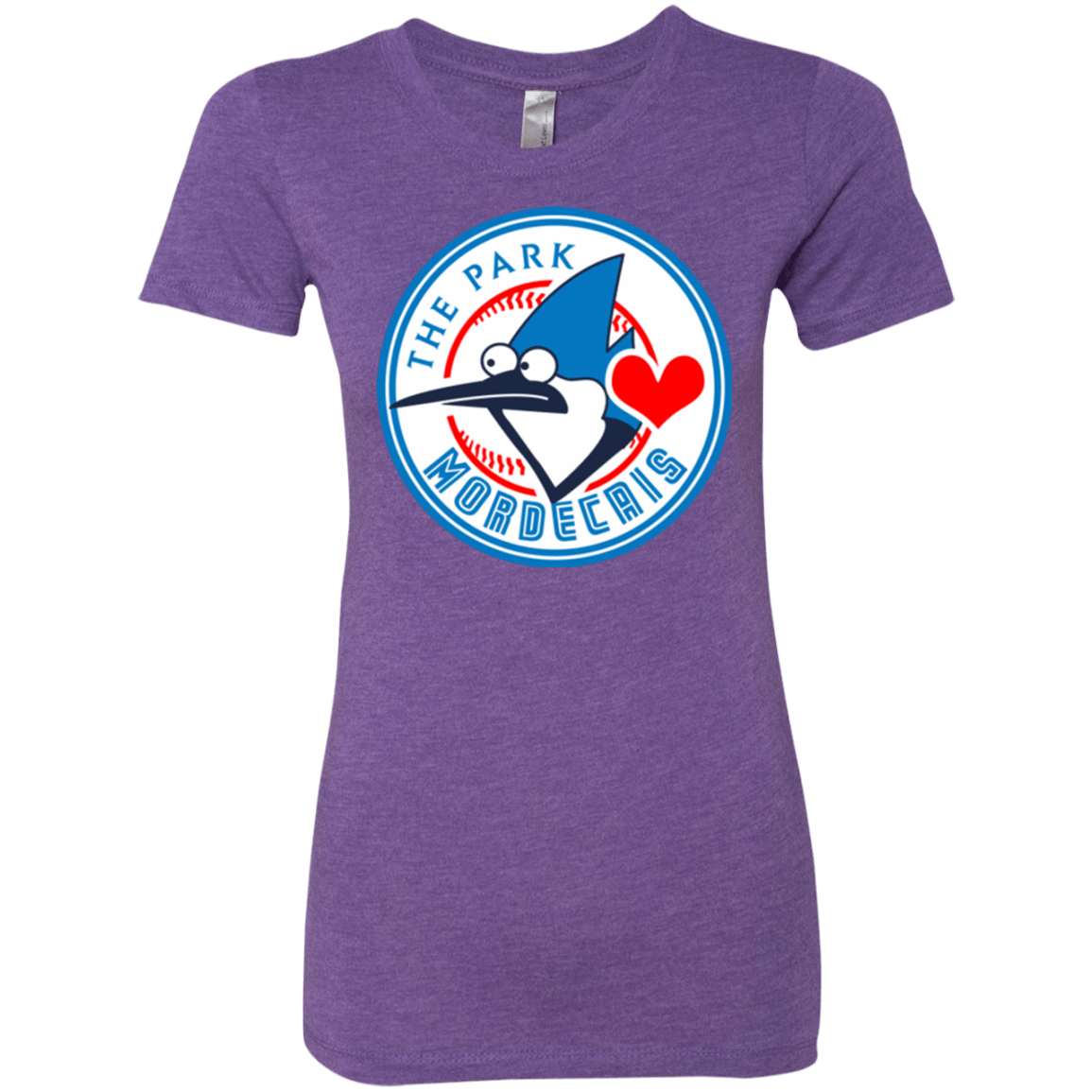 T-Shirts Purple Rush / Small Mordecais Women's Triblend T-Shirt