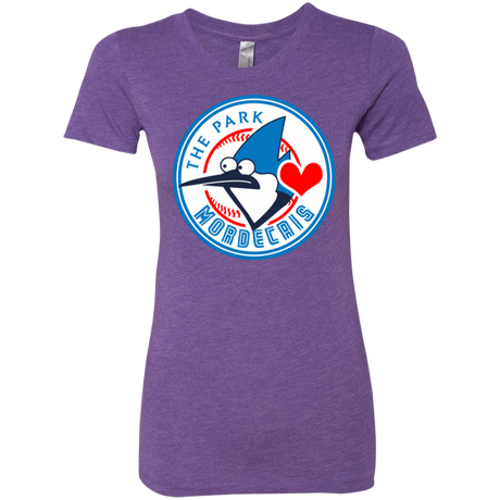 T-Shirts Purple Rush / Small Mordecais Women's Triblend T-Shirt