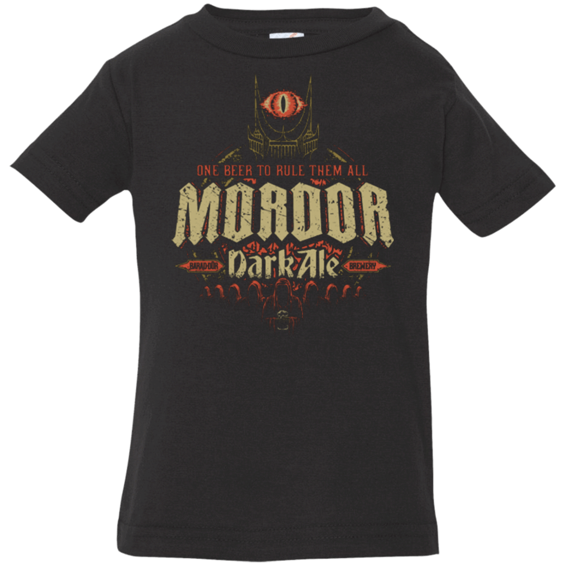 T-Shirts Black / 6 Months Mordor Dark Infant Premium T-Shirt