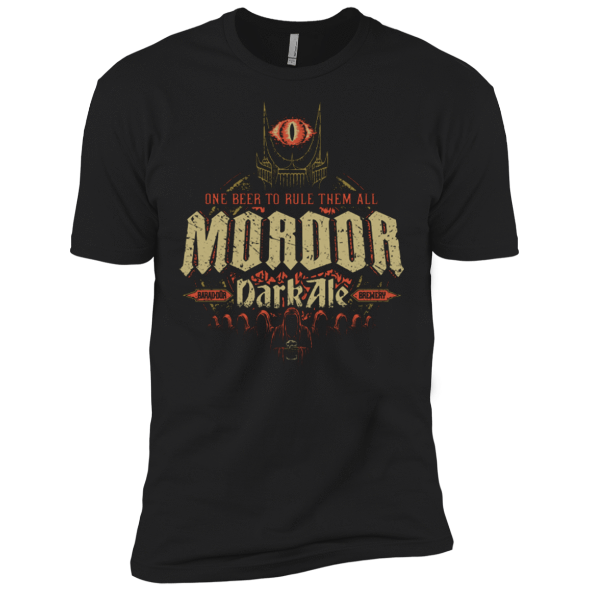 T-Shirts Black / X-Small Mordor Dark Men's Premium T-Shirt