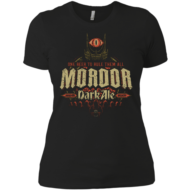 T-Shirts Black / X-Small Mordor Dark Women's Premium T-Shirt