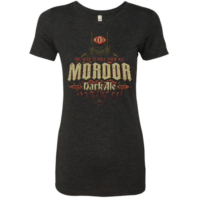 T-Shirts Vintage Black / Small Mordor Dark Women's Triblend T-Shirt