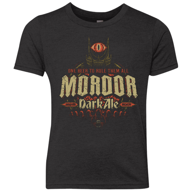 T-Shirts Vintage Black / YXS Mordor Dark Youth Triblend T-Shirt