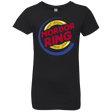 T-Shirts Black / YXS Mordor Ring Girls Premium T-Shirt