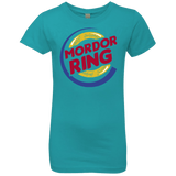 T-Shirts Tahiti Blue / YXS Mordor Ring Girls Premium T-Shirt