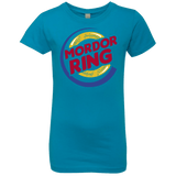T-Shirts Turquoise / YXS Mordor Ring Girls Premium T-Shirt