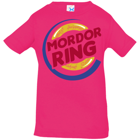T-Shirts Hot Pink / 6 Months Mordor Ring Infant PremiumT-Shirt